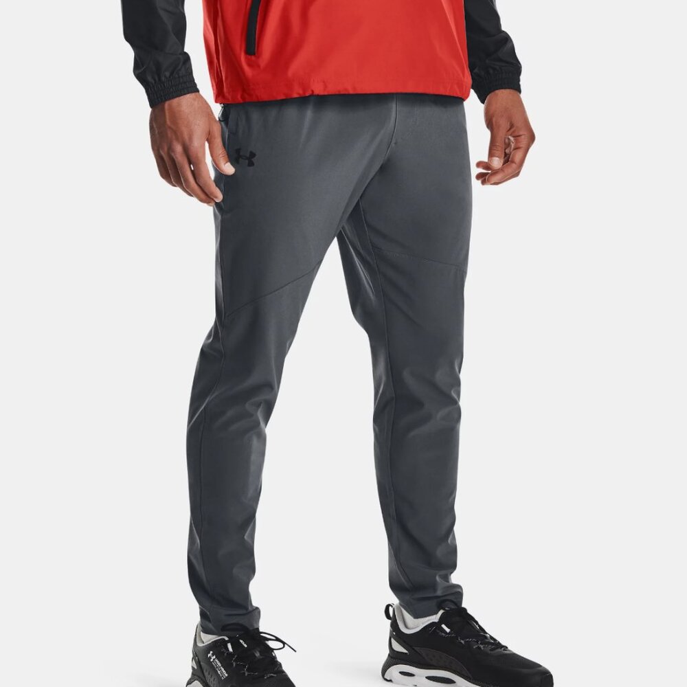 Men's UA Stretch Woven Pants Medium Grey Under Armor